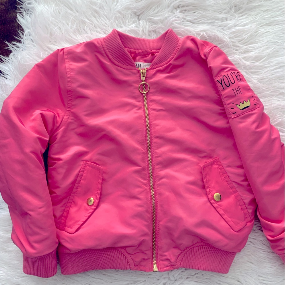 H&M bomber jacket for girls
